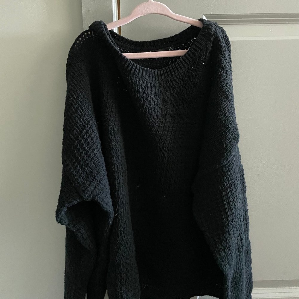 Bershka black sweater